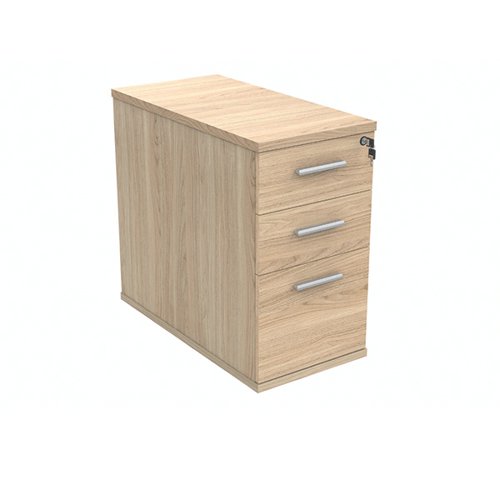 POLARIS 3 DRAWER DESK HIGH PEDESTAL 404X800X730MM CANADIAN O
