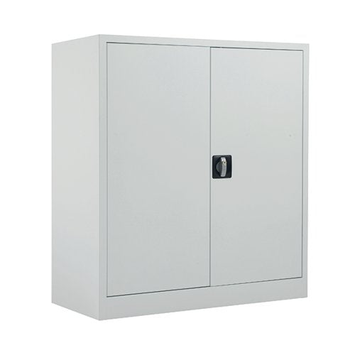 TALOS DOUBLE DOOR STATIONERY CUPBOARD 920X420X1000MM WHITE K