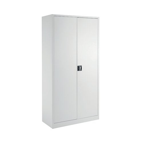 TALOS DOUBLE DOOR STATIONERY CUPBOARD 920X420X1790MM WHITE K