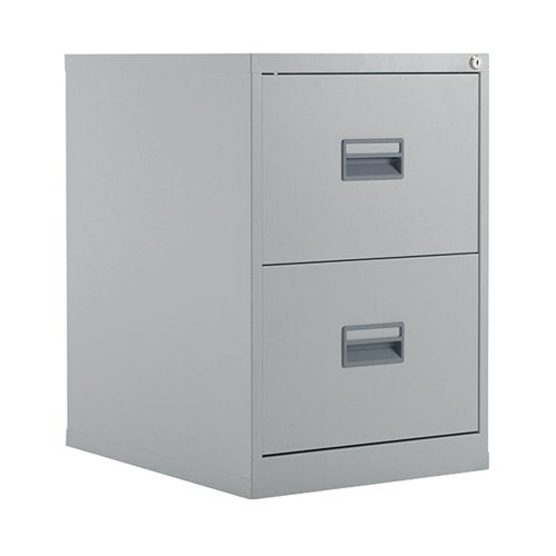 TALOS 2 DRAWER FILING CABINET 465X620X700MM GREY KF78764