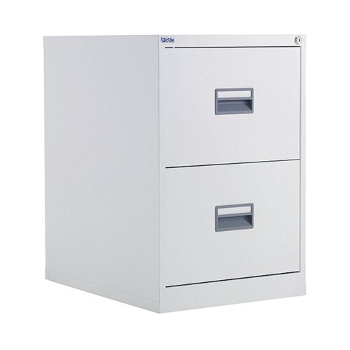 TALOS 2 DRAWER FILING CABINET 465X620X700MM WHITE KF78765