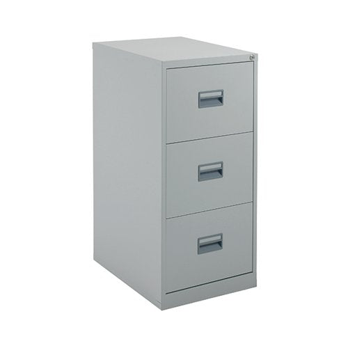 TALOS 3 DRAWER FILING CABINET 465X620X1000MM GREY KF78768