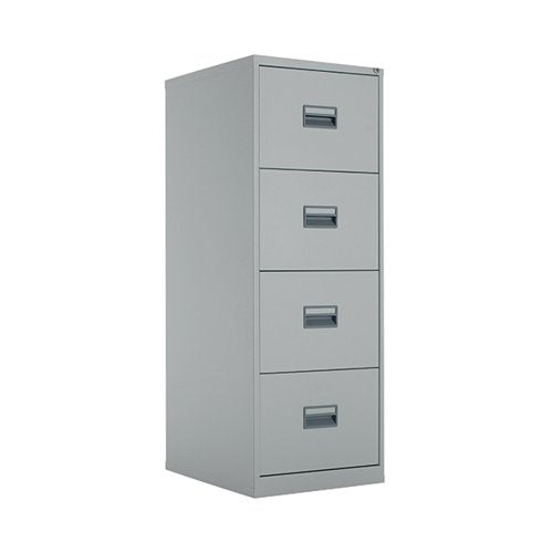 TALOS 4 DRAWER FILING CABINET 465X620X1300MM GREY KF78772