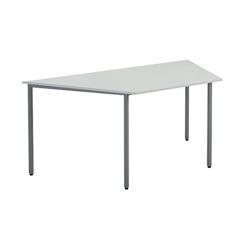 JEMINI TRAPEZOIDAL MULTIPURPOSE TABLE 1600X800X730MM WHITE K
