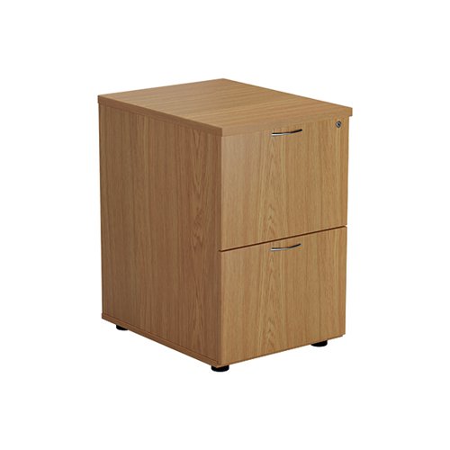 JEMINI 2 DRAWER FILING CABINET 464X600X710MM NOVA OAK KF7985