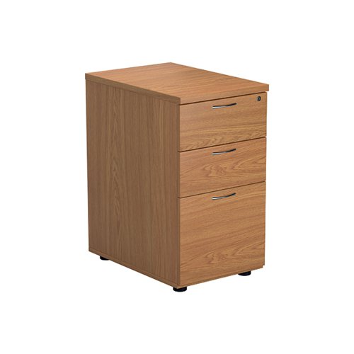 JEMINI 3 DRAWER DESK HIGH PEDESTAL 404X800X730MM NOVA OAK KF