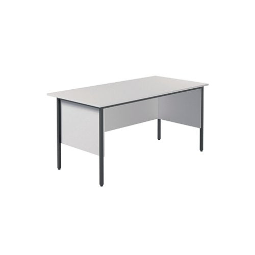 SERRION RECTANGULAR 4 LEG DESK 1500X750X730MM WHITE KF800018