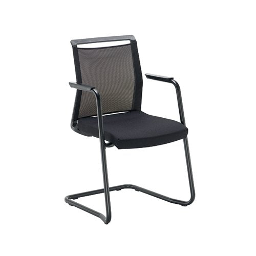 JEMINI STEALTH VISITOR CHAIR BLACK KF80306