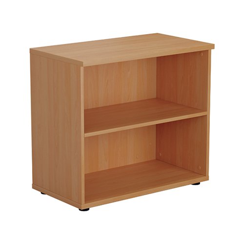 FIRST 1 SHELF WOODEN BOOKCASE 800X450X700MM BEECH KF803775