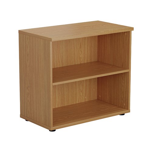 FIRST 1 SHELF WOODEN BOOKCASE 800X450X700MM NOVA OAK KF80378