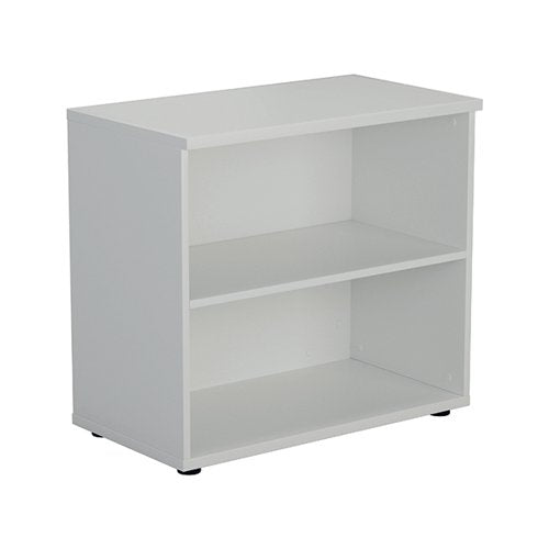 FIRST 1 SHELF WOODEN BOOKCASE 800X450X700MM WHITE KF803799