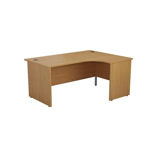JEMINI RADIAL RIGHT HAND PANEL END DESK 1600X1200X730MM NOVA