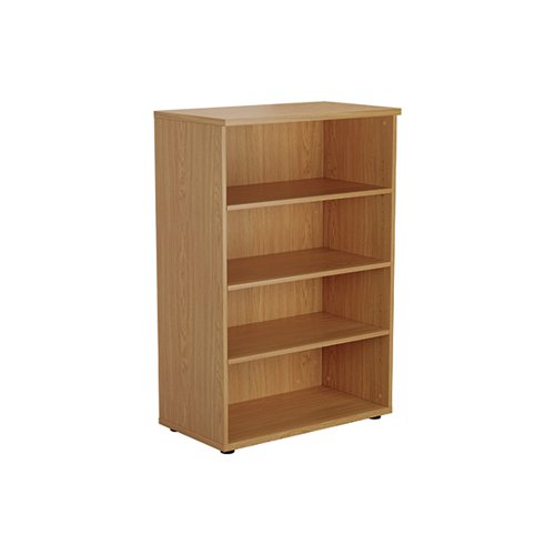 JEMINI WOODEN BOOKCASE 800X450X1200MM NOVA OAK KF810360