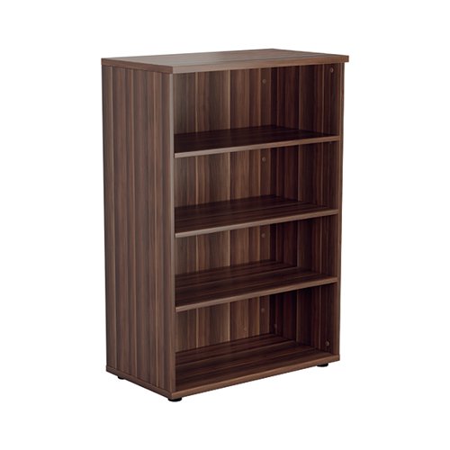 JEMINI WOODEN BOOKCASE 800X450X1600MM DARK WALNUT KF810506