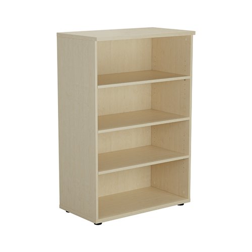 JEMINI WOODEN BOOKCASE 800X450X1600MM MAPLE KF810520
