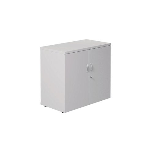 JEMINI WOODEN CUPBOARD 800X450X730MM WHITE KF811268