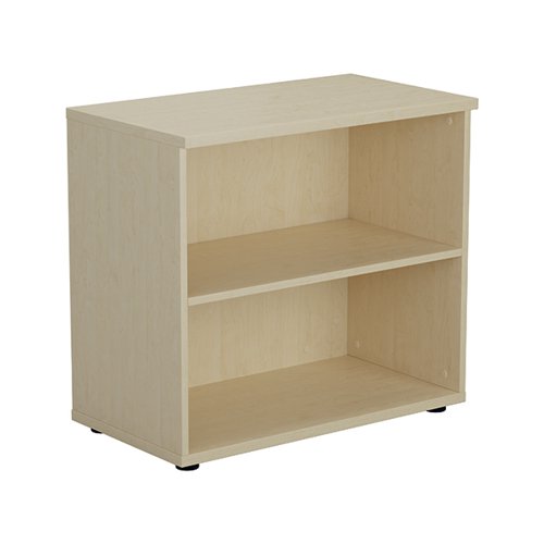 JEMINI WOODEN BOOKCASE 800X450X730MM MAPLE KF811343