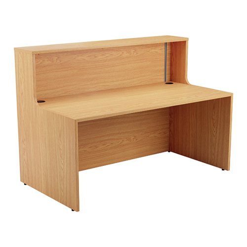 JEMINI RECEPTION UNIT 1400X800X740MM NOVA OAK KF816271
