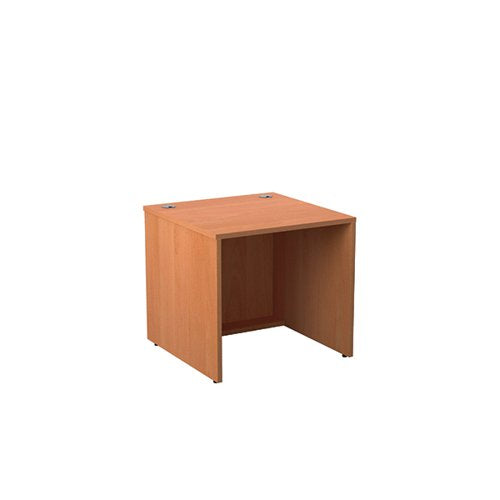 JEMINI RECEPTION MODULAR STRAIGHT DESK UNIT 800X800X740MM BE
