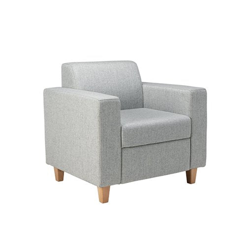 AVIOR ICEBERG BAND 1 FABRIC ARMCHAIR WITH WOODEN FEET KF8197