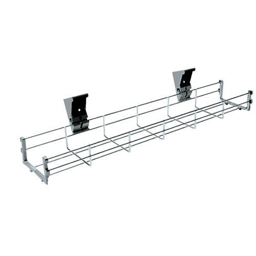 JEMINI 1400MM WIRE BASKET FOR 1600MM DESKS SILVER KF81978