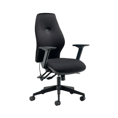 CAPPELA LEO DELUXE HIGH BACK POSTURE CHAIR BLACK KF81983
