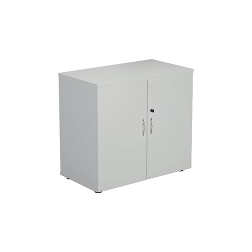 FIRST WOODEN STORAGE CUPBOARD 800X450X730MM WHITE KF820864