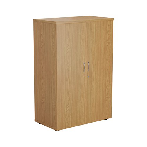 FIRST WOODEN STORAGE CUPBOARD 800X450X1200MM NOVA OAK KF8209