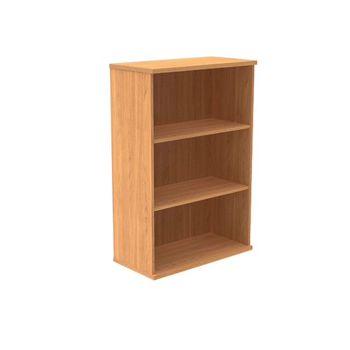 POLARIS BOOKCASE 2 SHELF 800X400X1204MM NORWEGIAN BEECH KF82