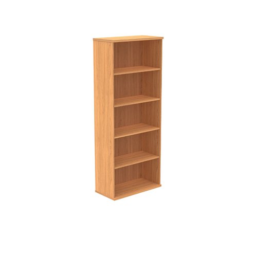 POLARIS BOOKCASE 4 SHELF 800X400X1980MM NORWEGIAN BEECH KF82