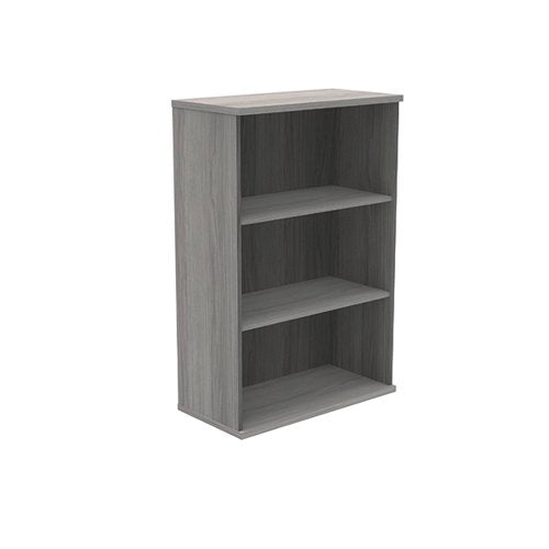 POLARIS BOOKCASE 2 SHELF 800X400X1204MM ALASKAN GREY OAK KF8