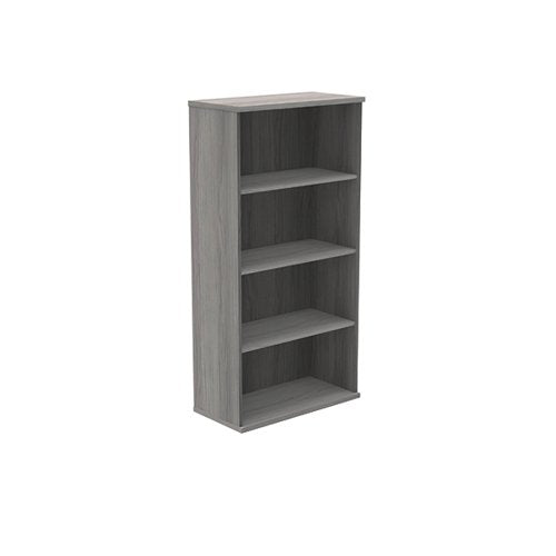 POLARIS BOOKCASE 3 SHELF 800X400X1592MM ALASKAN GREY OAK KF8