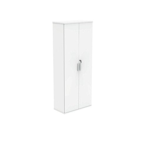 POLARIS CUPBOARD LOCKABLE 800X400X1980MM ARCTIC WHITE KF821326