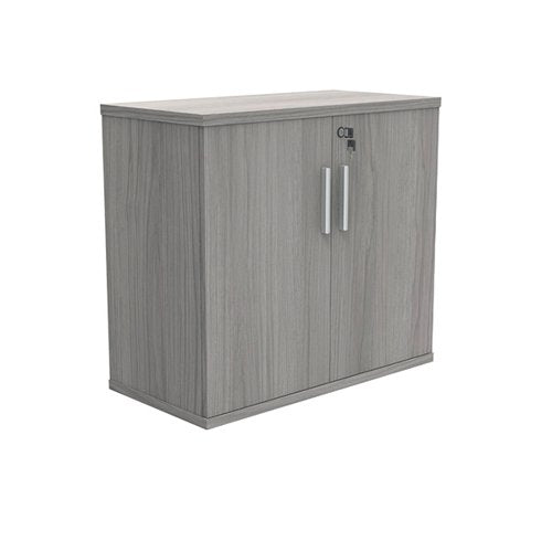 POLARIS CUPBOARD LOCKABLE 800X400X730MM ALASKAN GREY OAK KF8
