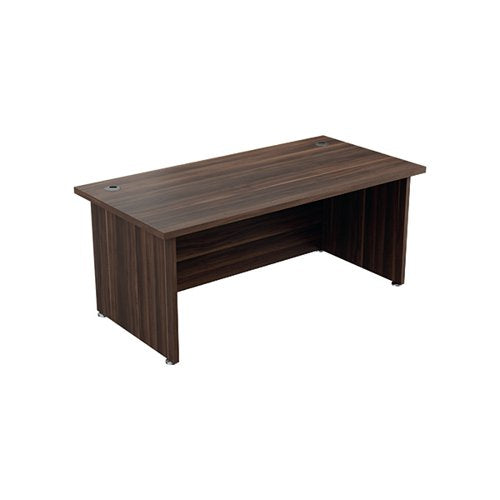 AVIOR RECTANGULAR EXECUTIVE DESK 1800X900X750MM DARK WALNUT