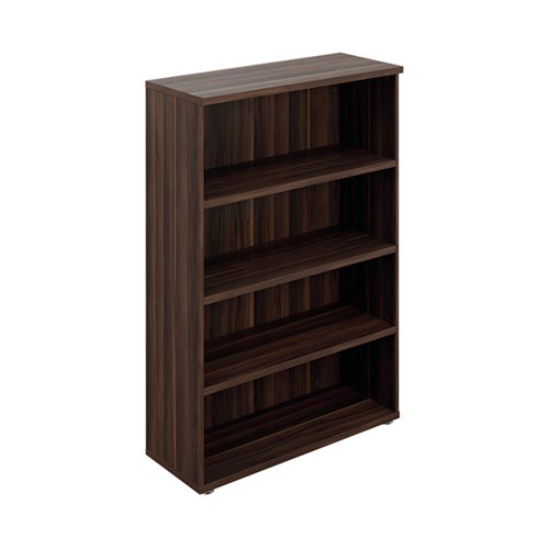 AVIOR EXECUTIVE BOOKCASE 1005X404X1560MM DARK WALNUT KF82194