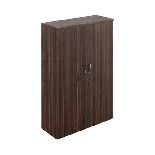 AVIOR EXECUTIVE CUPBOARD 1005X404X1560MM DARK WALNUT KF82198