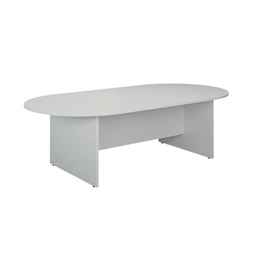 JEMINI D-END MEETING TABLE 1800X1000X730MM WHITE KF822677