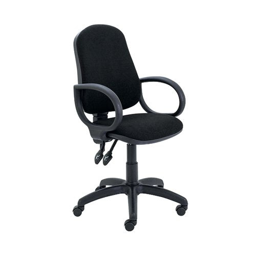 FIRST CALYPSO OPERATOR CHAIR WITH FIXED ARMS 640X640X985-117