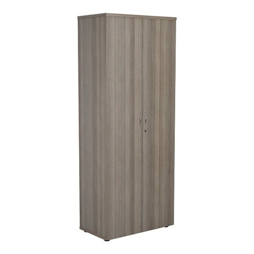 JEMINI WOODEN CUPBOARD 800X450X2000MM GREY OAK KF822961