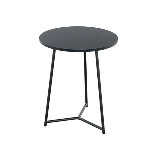 JEMINI TRINITY MID TABLE 600X600X735MM BLACK/BLACK KF823438