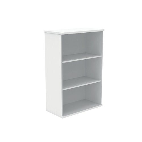 ASTIN BOOKCASE 2 SHELVES 800X400X1204MM ARCTIC WHITE KF823803