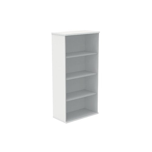 ASTIN BOOKCASE 3 SHELVES 800X400X1592MM ARCTIC WHITE KF82381