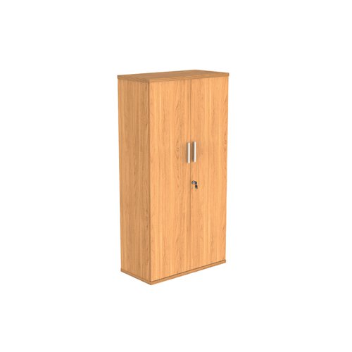 ASTIN 2 DOOR CUPBOARD LOCKABLE 800X400X1592MM NORWEGIAN BEEC