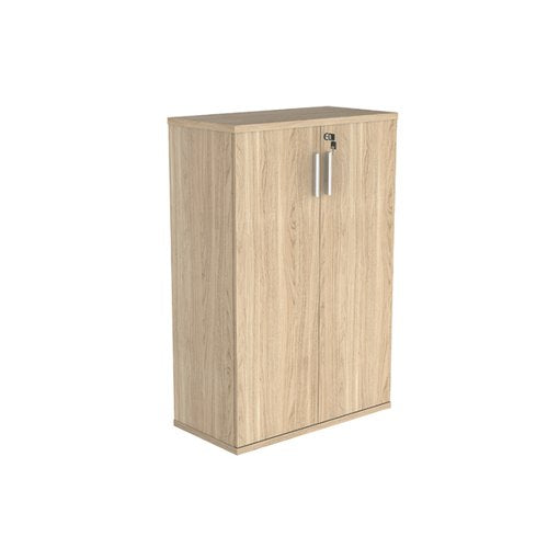 ASTIN 2 DOOR CUPBOARD LOCKABLE 800X400X1204MM CANADIAN OAK K