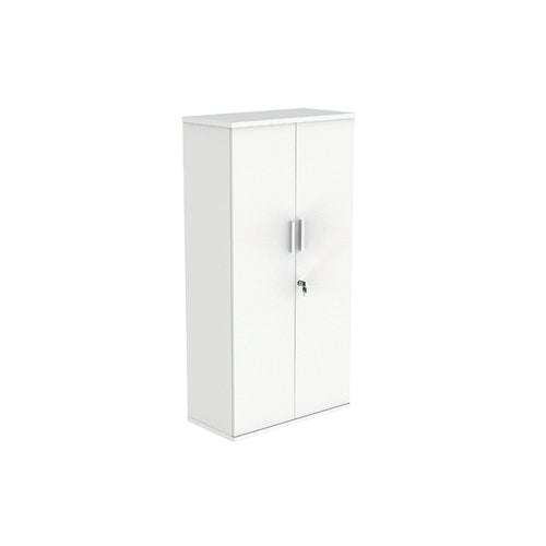 ASTIN 2 DOOR CUPBOARD LOCKABLE 800X400X1592MM ARCTIC WHITE K