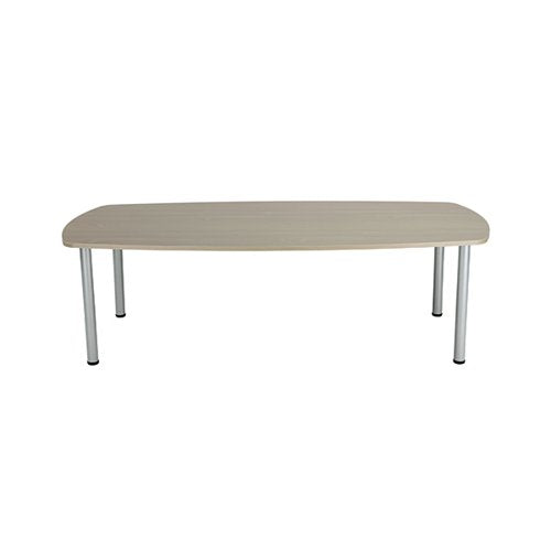 JEMINI BOARDROOM TABLE 1800X1200X730MM GREY OAK KF840199