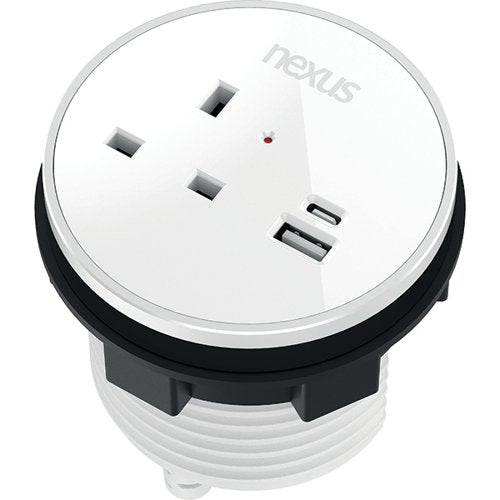 NEXUS IN DESK POWER MODULE WHITE KF882378