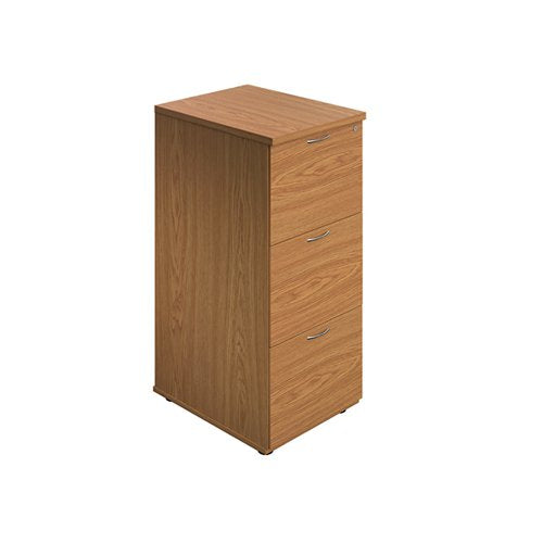 JEMINI 3 DRAWER FILING CABINET 464X600X1030MM NOVA OAK KF904