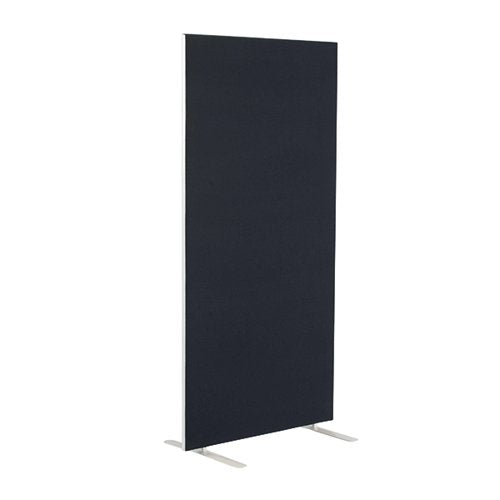 JEMINI FLOOR STANDING SCREEN 1200X25X1800MM BLACK KF90493